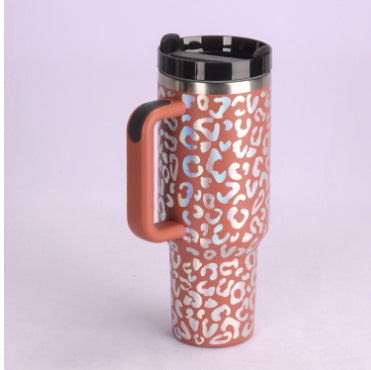 Stainless Steel Spill Proof Vacuum Coffee Cup Tumbler With Lid Tapered Mug Gifts For Valentine Lover Suitable For Car Gym Office Travel